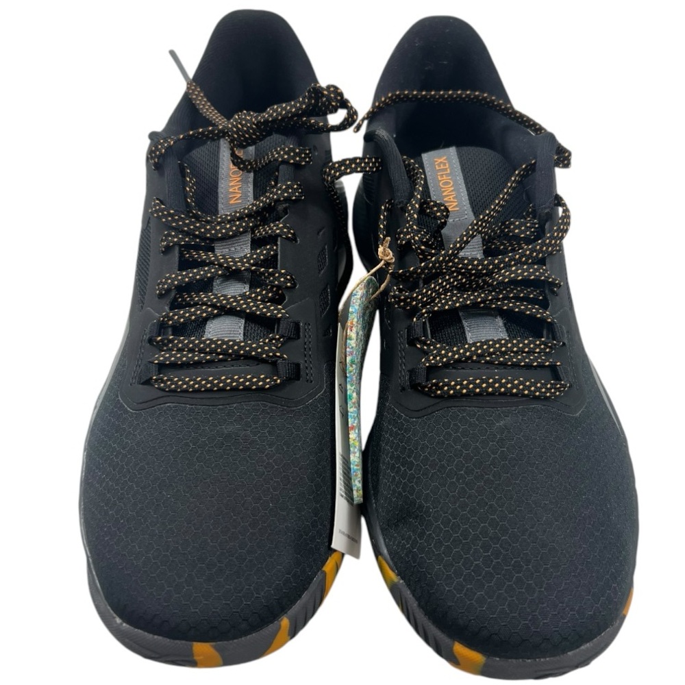 Reebok Nanoflex Tr GX7550 Mens Black Canvas Athletic Cross Training Shoes